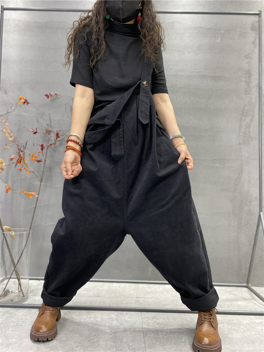 大尺碼ç§å£å¥³å¼ä¼éç´è²å¯¬é¬é£èº«è¤²