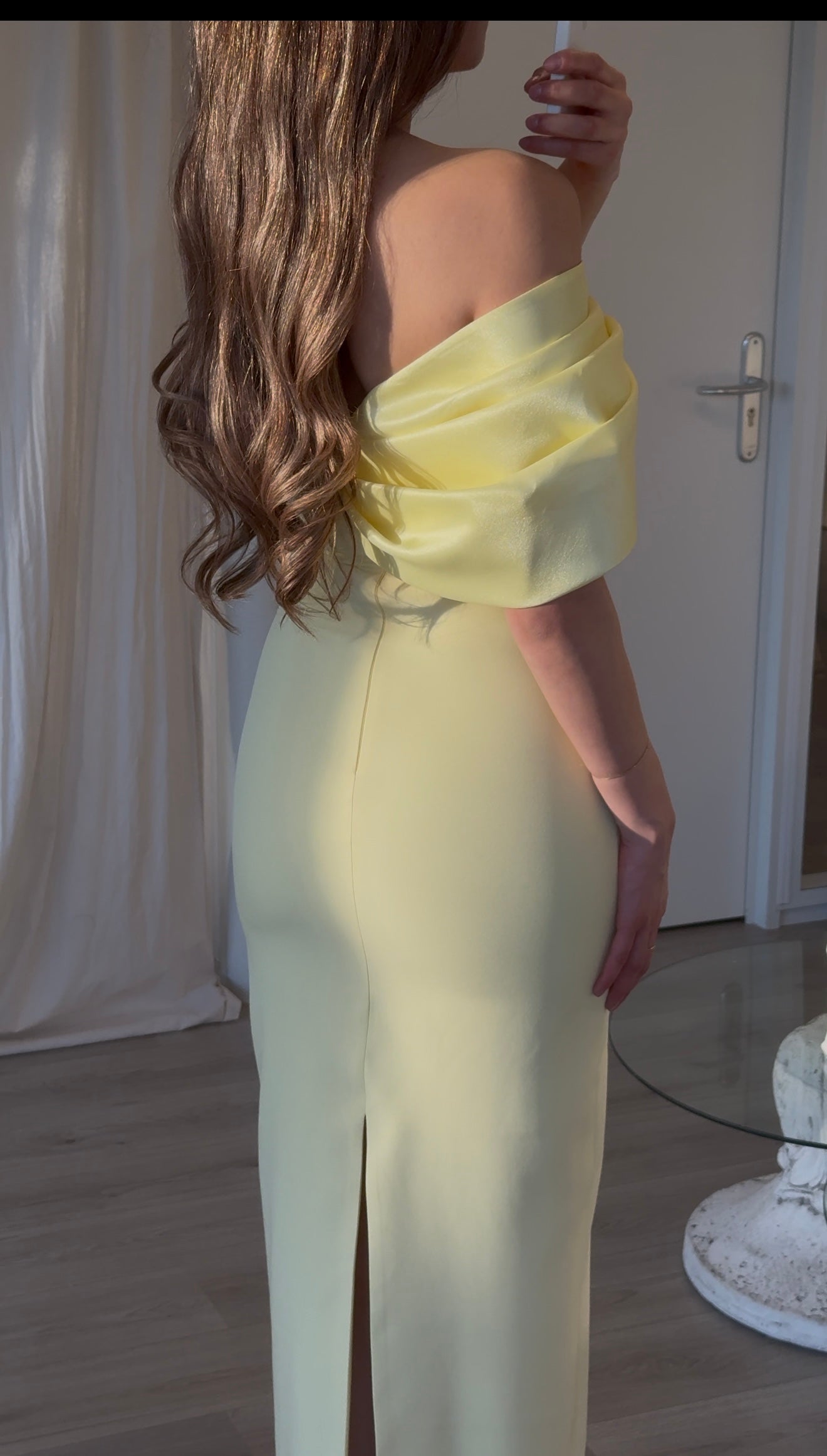 The Melodie dress yellow