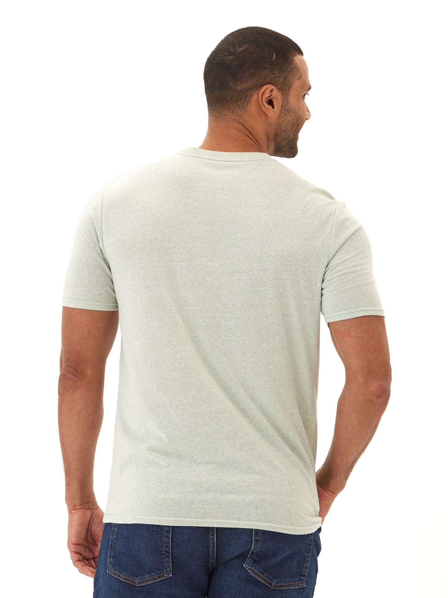 Men's Core Triblend Jersey Crew Neck Tee