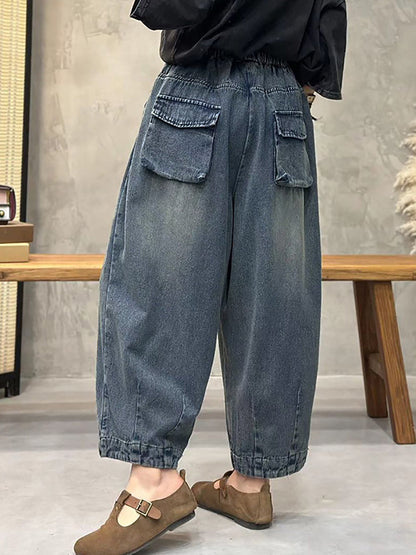 å¤§å°ºç¢¼å¥³è£æ¥å­£å¾©å¤æ°´æ´çä»åå«è¤²