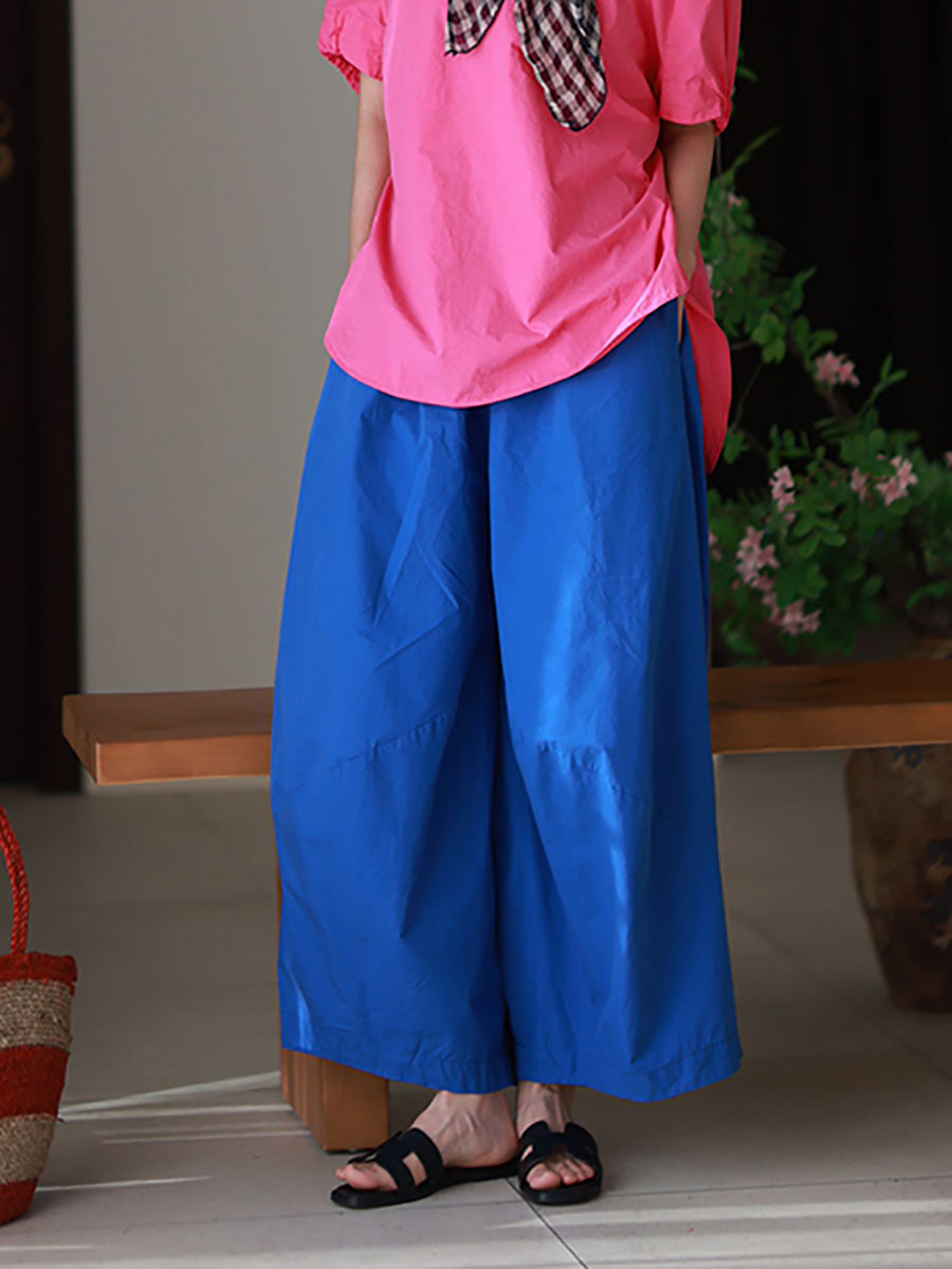 å¥³å£«å¤å­£ä¼éç´è²100%ç´æ£åå«è¤²