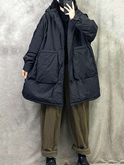 å¥³å£«å¬å­£ä¼éç´è²é£å¸½æ£è¡£å¤§è¡£
