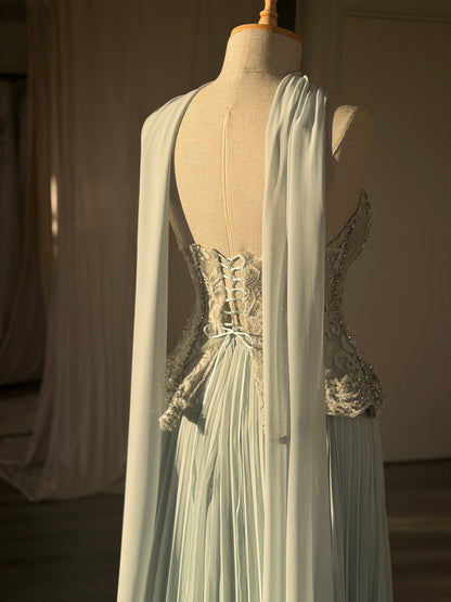 The Arya dress mint
