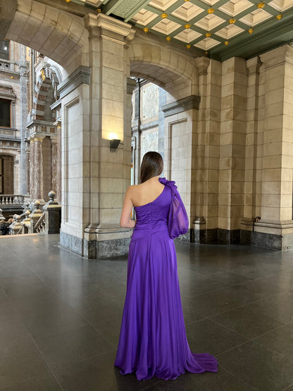 The Hira dress purple