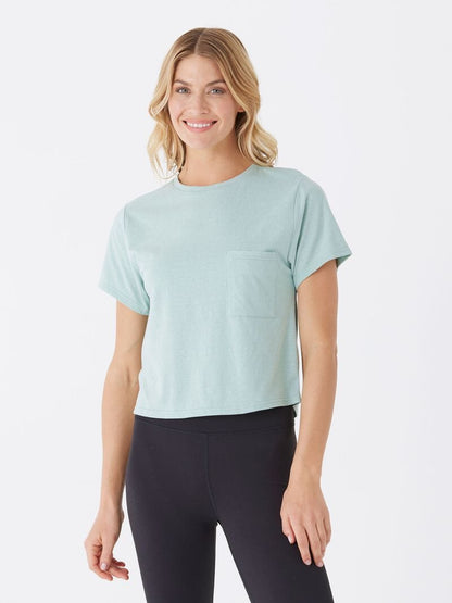 Core Triblend Jersey Pocket Tee