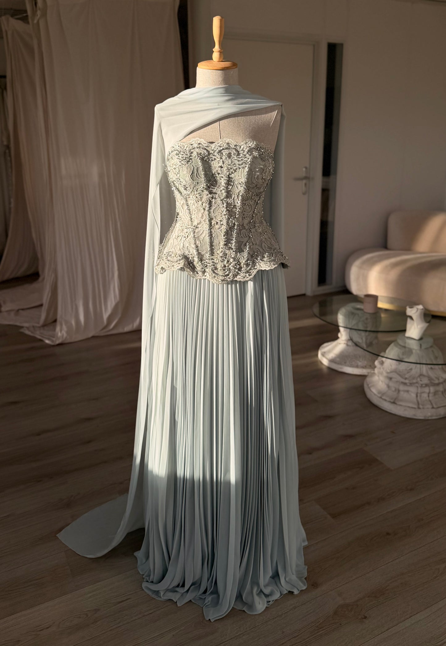 The Arya dress mint