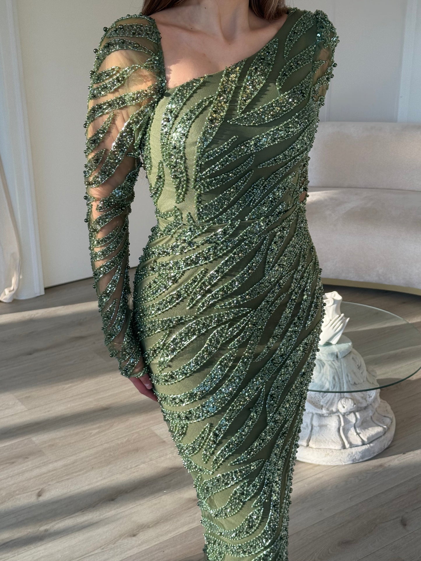 The Nivana dress khaki