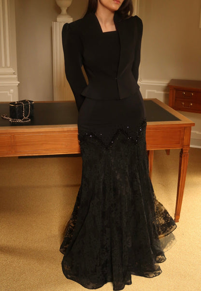 The Sophia suit black