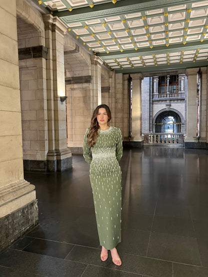 The Viana dress khaki