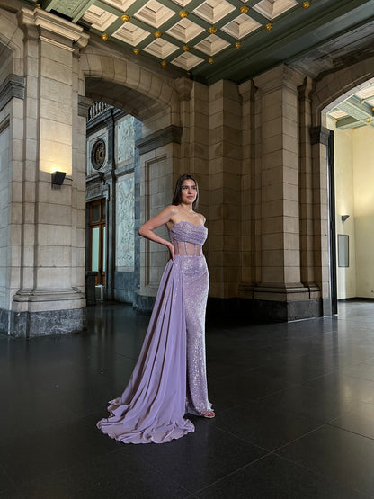 The Simay dress lilac