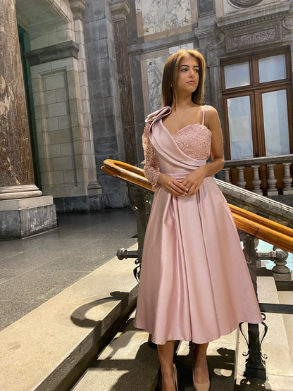 The Mina dress pink