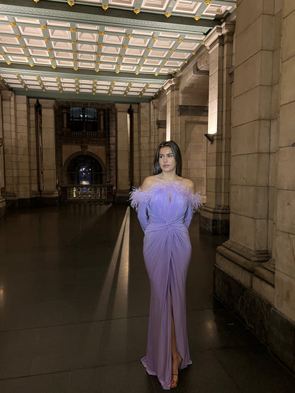The Delila dress lilac