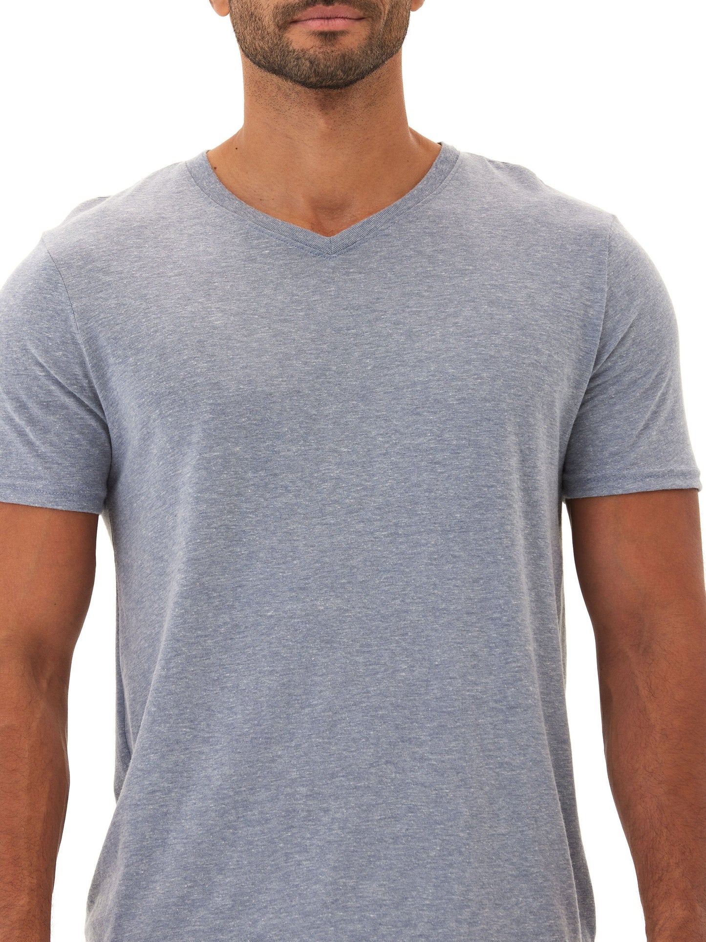 Men's Core Triblend Jersey V-Neck Tee