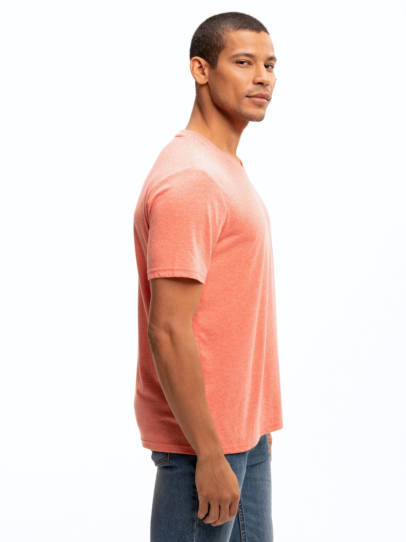Men's Core Triblend Jersey V-Neck Tee