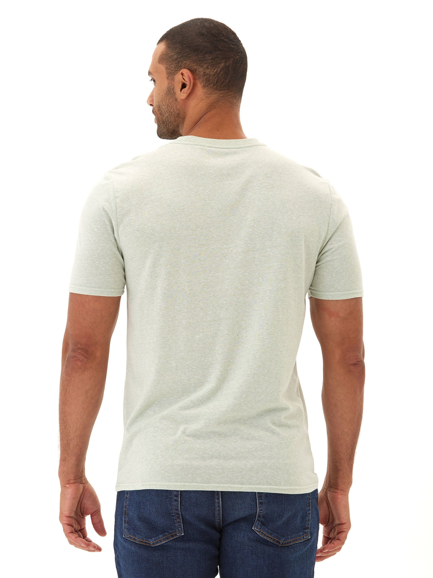 Men's Core Triblend Jersey Crew Neck Tee
