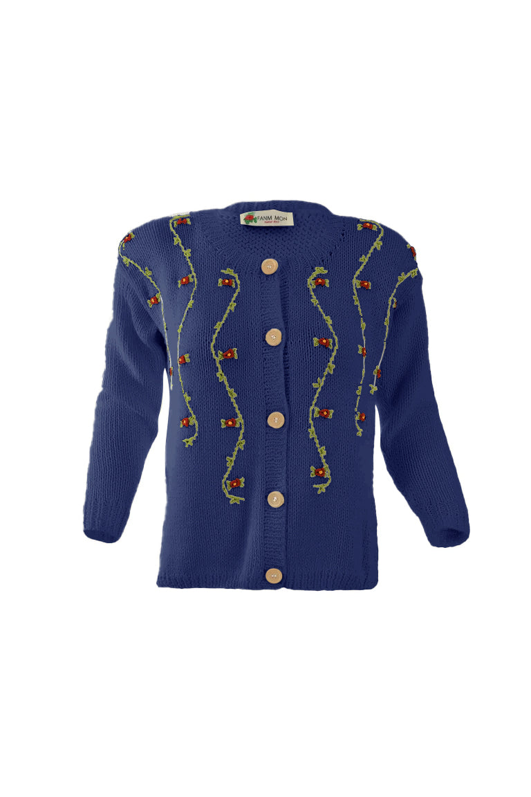 CLEMATIS Cotton Cardigan