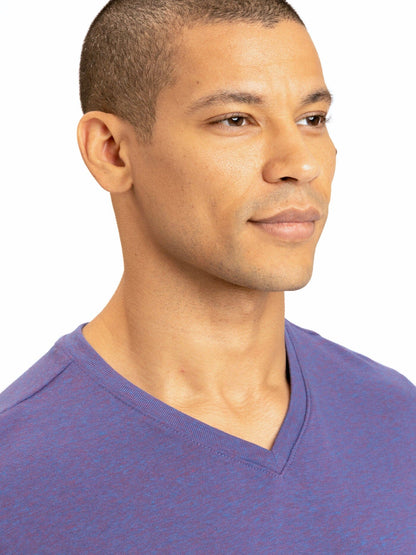 Men's Core Triblend Jersey V-Neck Tee