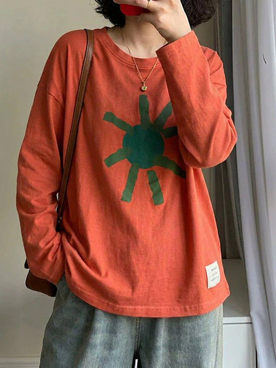 èè¡å°è± 100% ç´æ£å¯¬é¬ T å¹